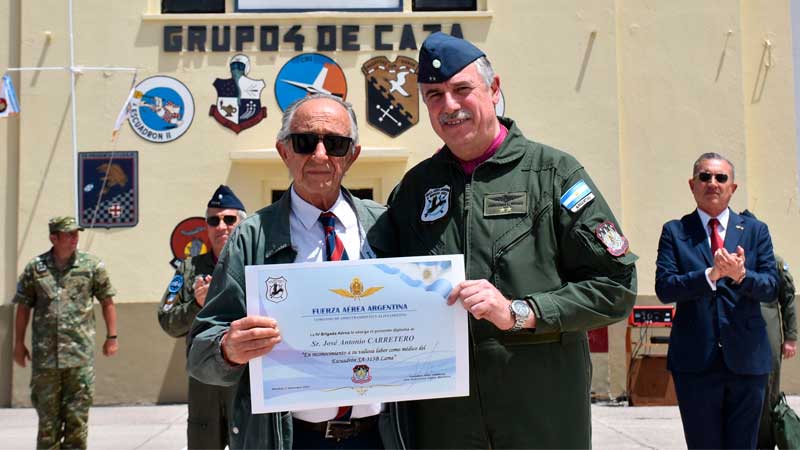 45° Aniversario del Escuadrón Lama en la Fuerza Aérea Argentina