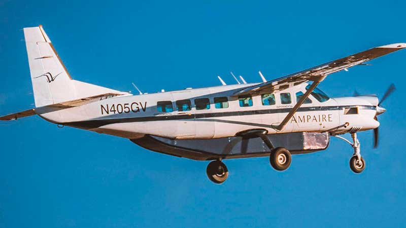 Primer vuelo del avión regional híbrido-eléctrico de Ampaire