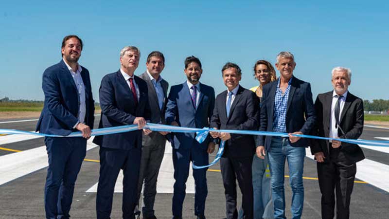 Aeropuerto Santa Rosa: quedaron inauguradas las obras del principal aeropuerto de La Pampa