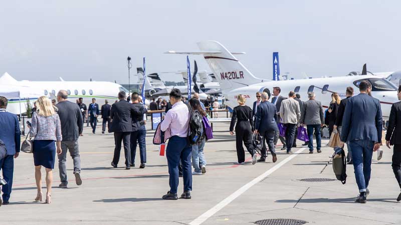 Comenzó una nueva edición de EBACE 2023, la Convención y Exposición Europea de Aviación Comercial