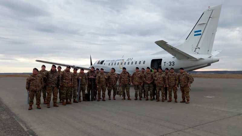 Por primera vez, el Ejército, Armada y Fuerza Aérea realizan un ejercicio en Tierra del Fuego