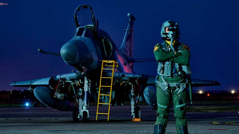 La Fuerza Aérea Argentina inició en la V Brigada el Ejercicio Integrador “Fénix 2023”
