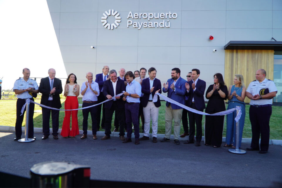 Se inauguró el nuevo Aeropuerto Internacional de Paysandú