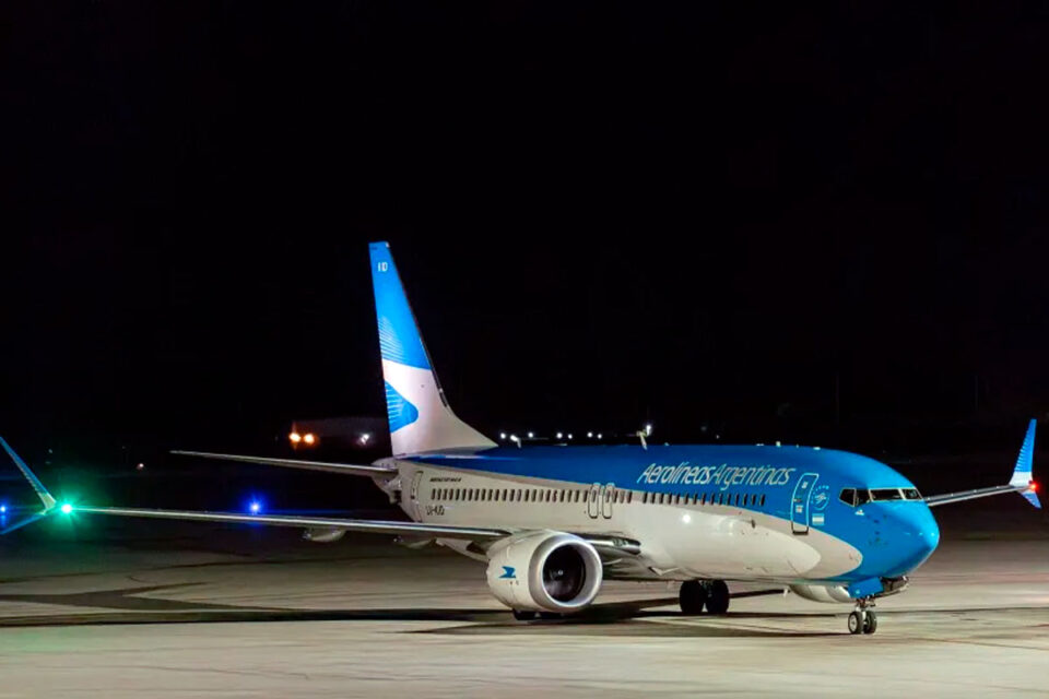 Aerolíneas Argentinas inaguró sus vuelos a Aruba