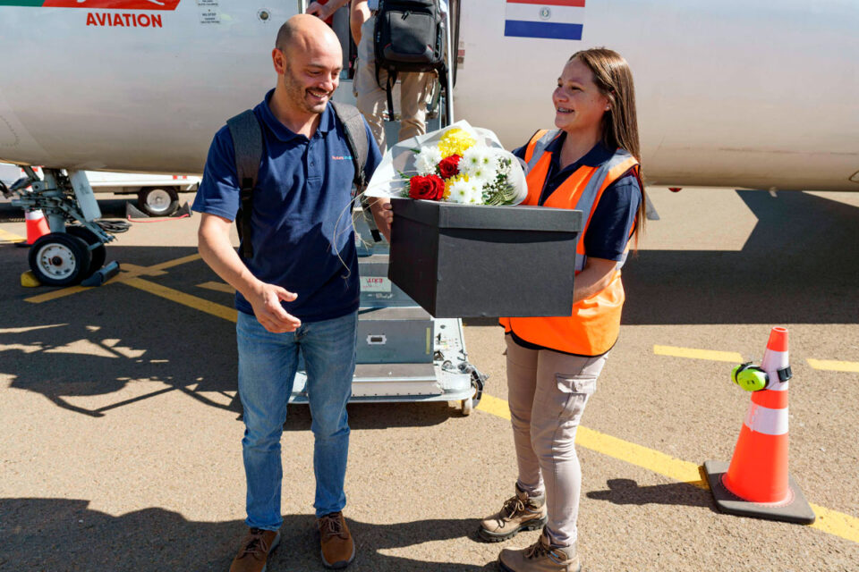 El Aeropuerto de Salto alcanzó10.000 pasajeros