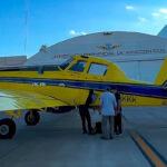 Santiago del Estero envió un segundo Air Tractor AT-802 a combatir los incendios en Chubut