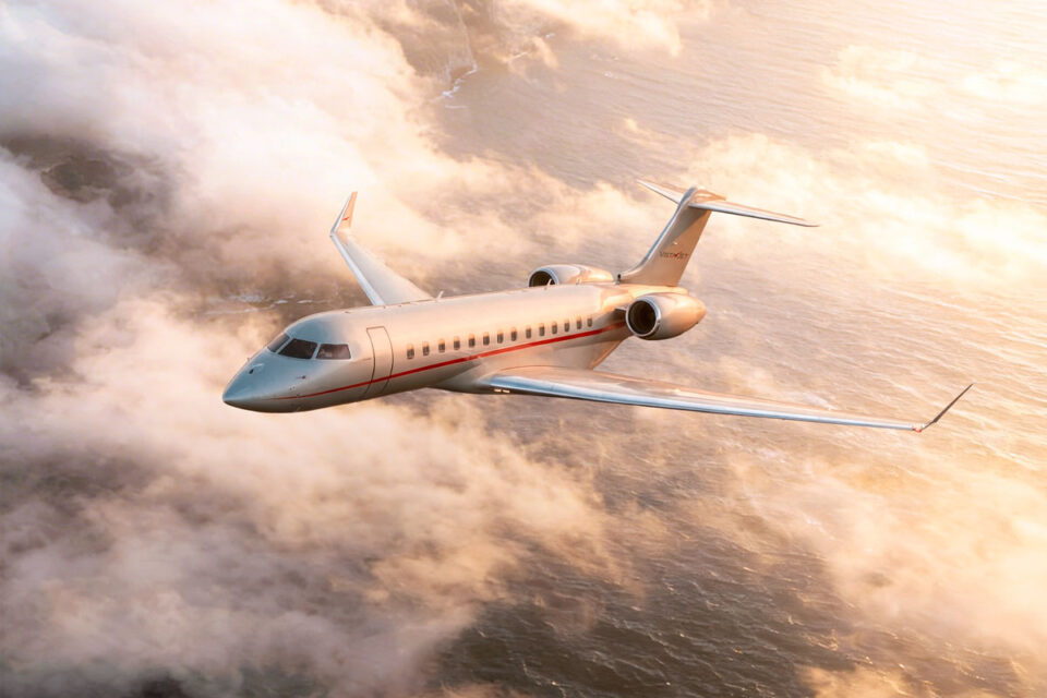 Bombardier entregó a Vista su primer Global 8000, el jet civil más rápido desde el Concorde
