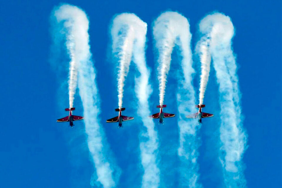 FIDAE 2026 abrió en Chile con show aéreo y tecnología