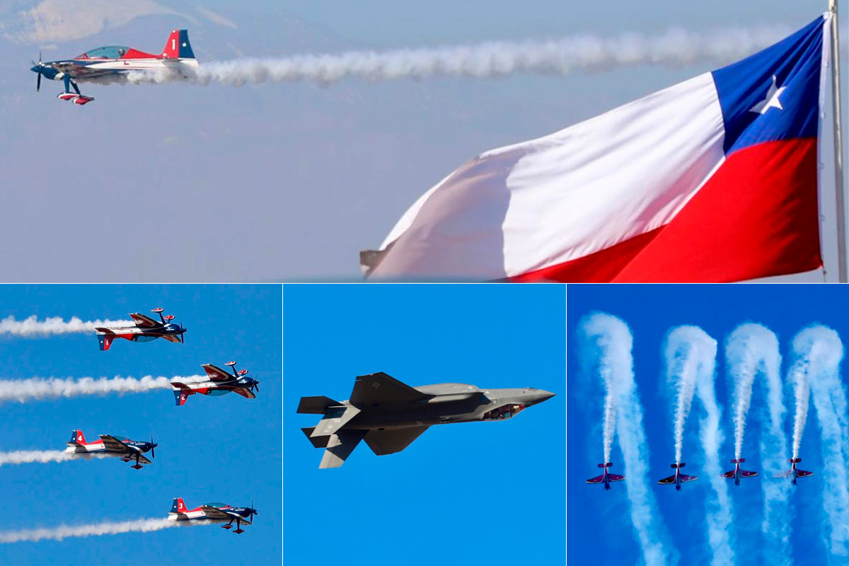 FIDAE 2026 abrió en Chile con show aéreo y tecnología