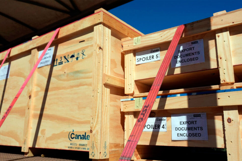 FAdeA exportó nuevas partes para el C-390