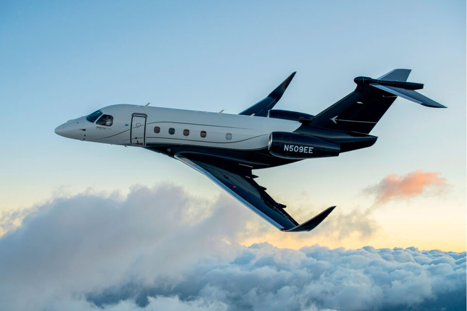 Embraer certifica el nuevo Praetor 500E