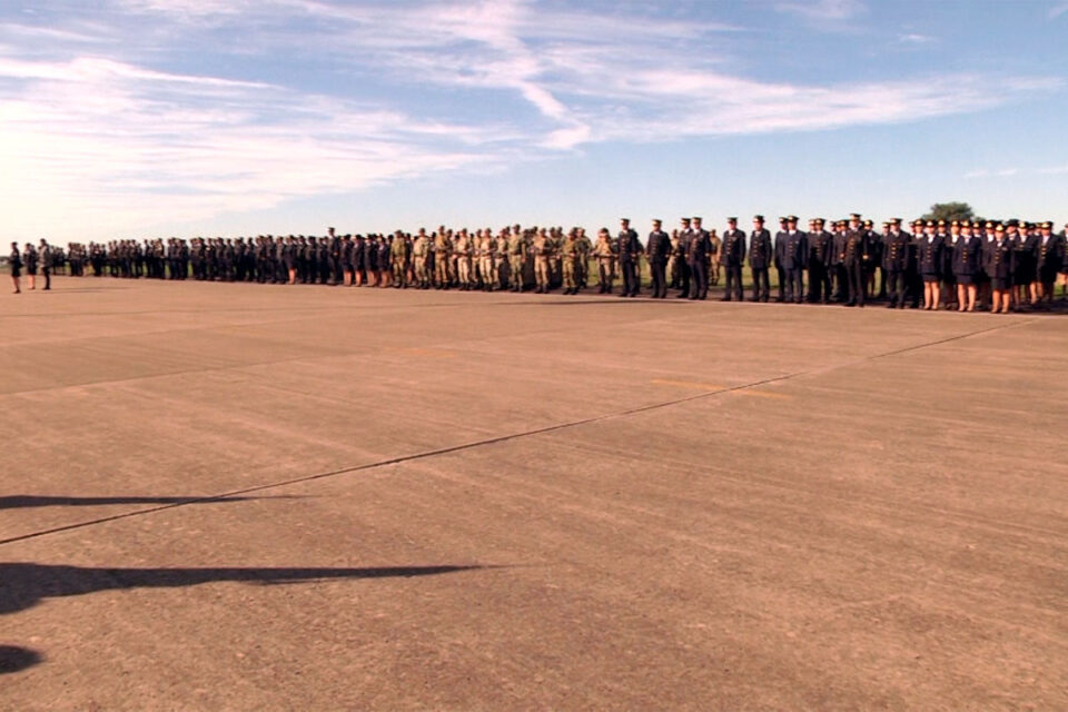 La II Brigada Aérea conmemoró en Paraná los 114 años de la Fuerza Aérea Argentina
