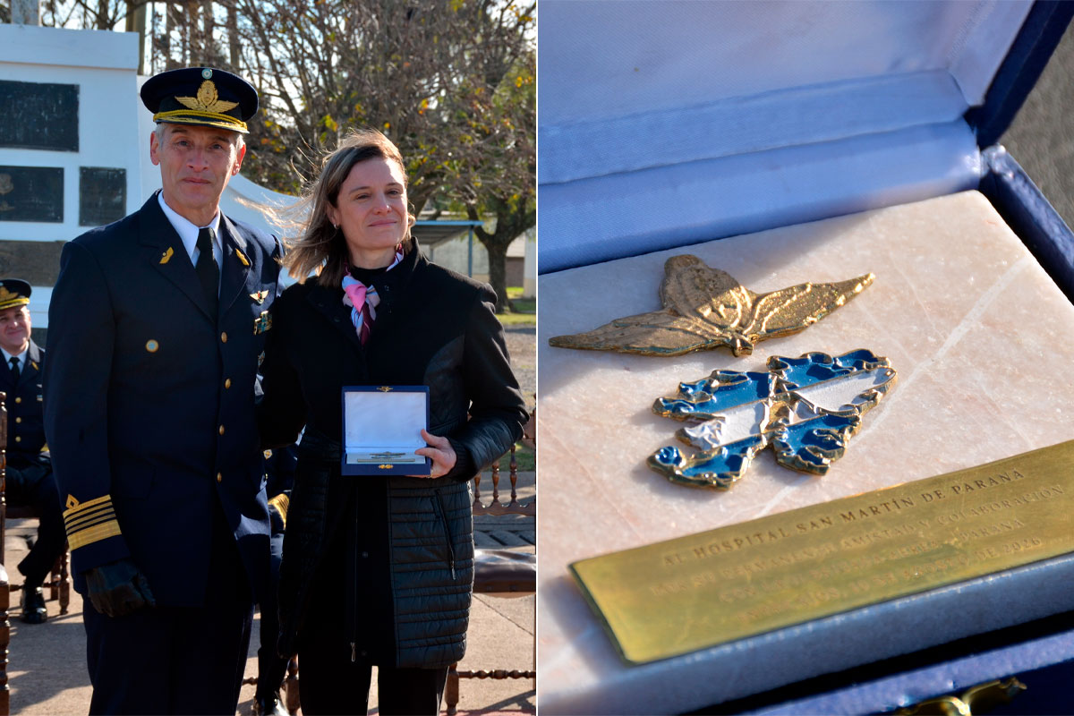 La II Brigada Aérea conmemoró en Paraná los 114 años de la Fuerza Aérea Argentina