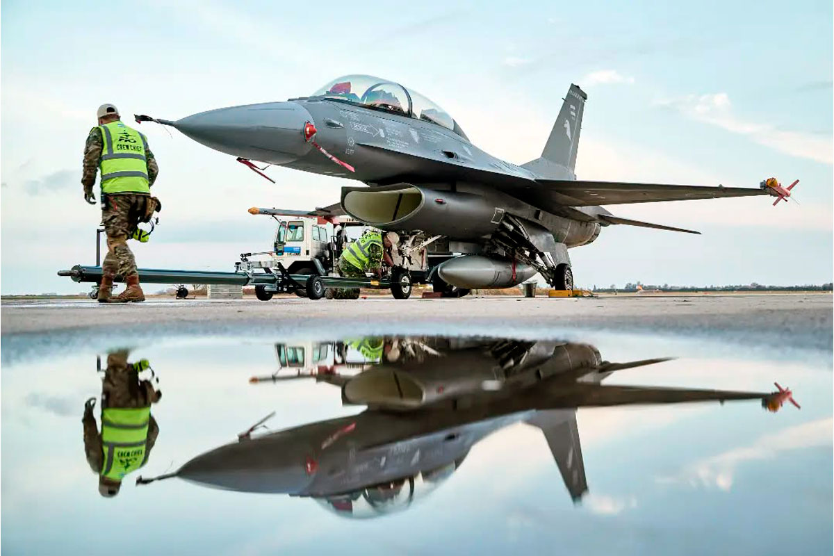Fuerza Aérea Argentina mostró el potencial del F-16