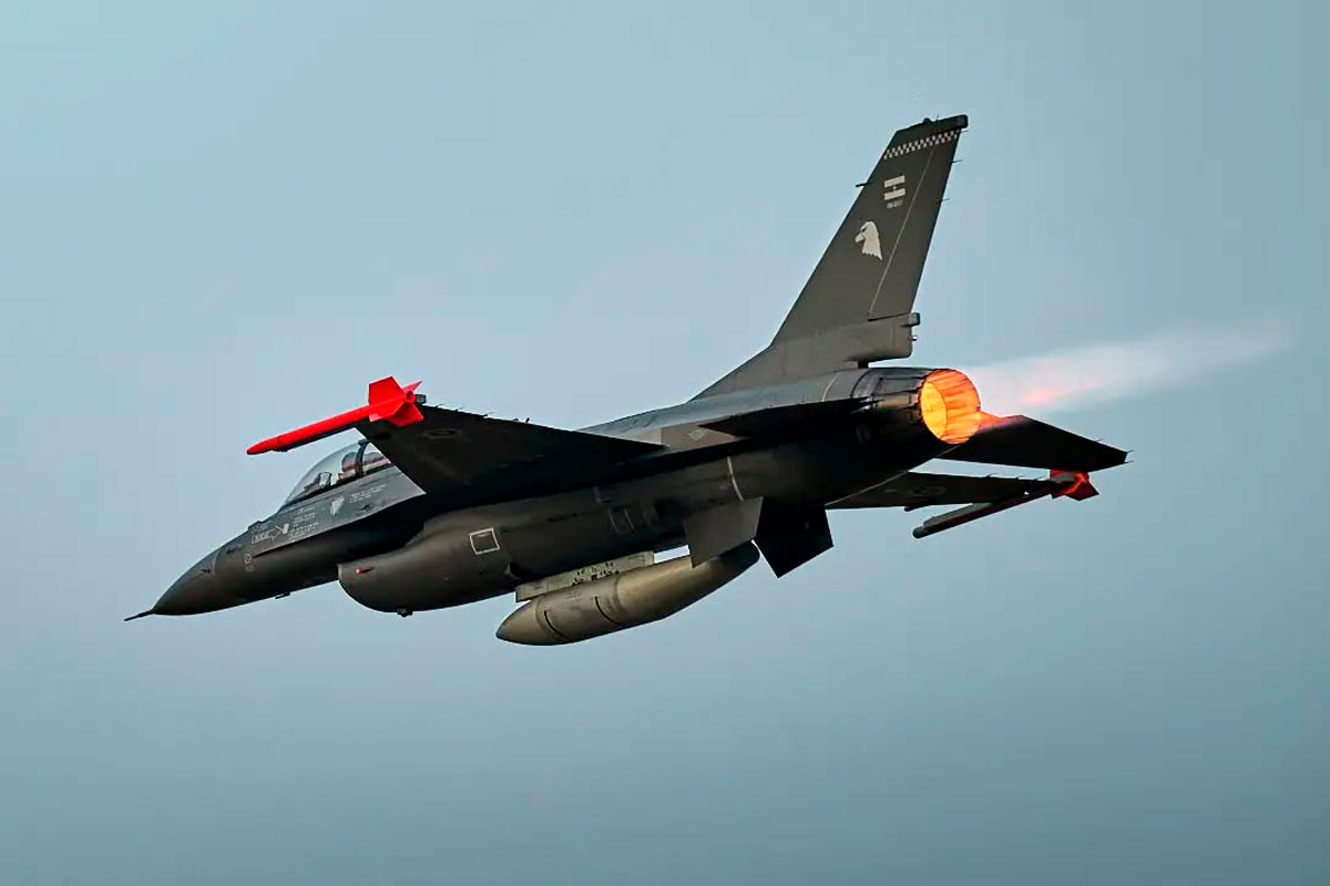 Fuerza Aérea Argentina mostró el potencial del F-16